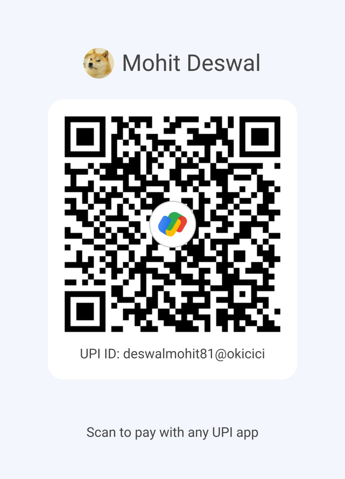 Payment QR Code